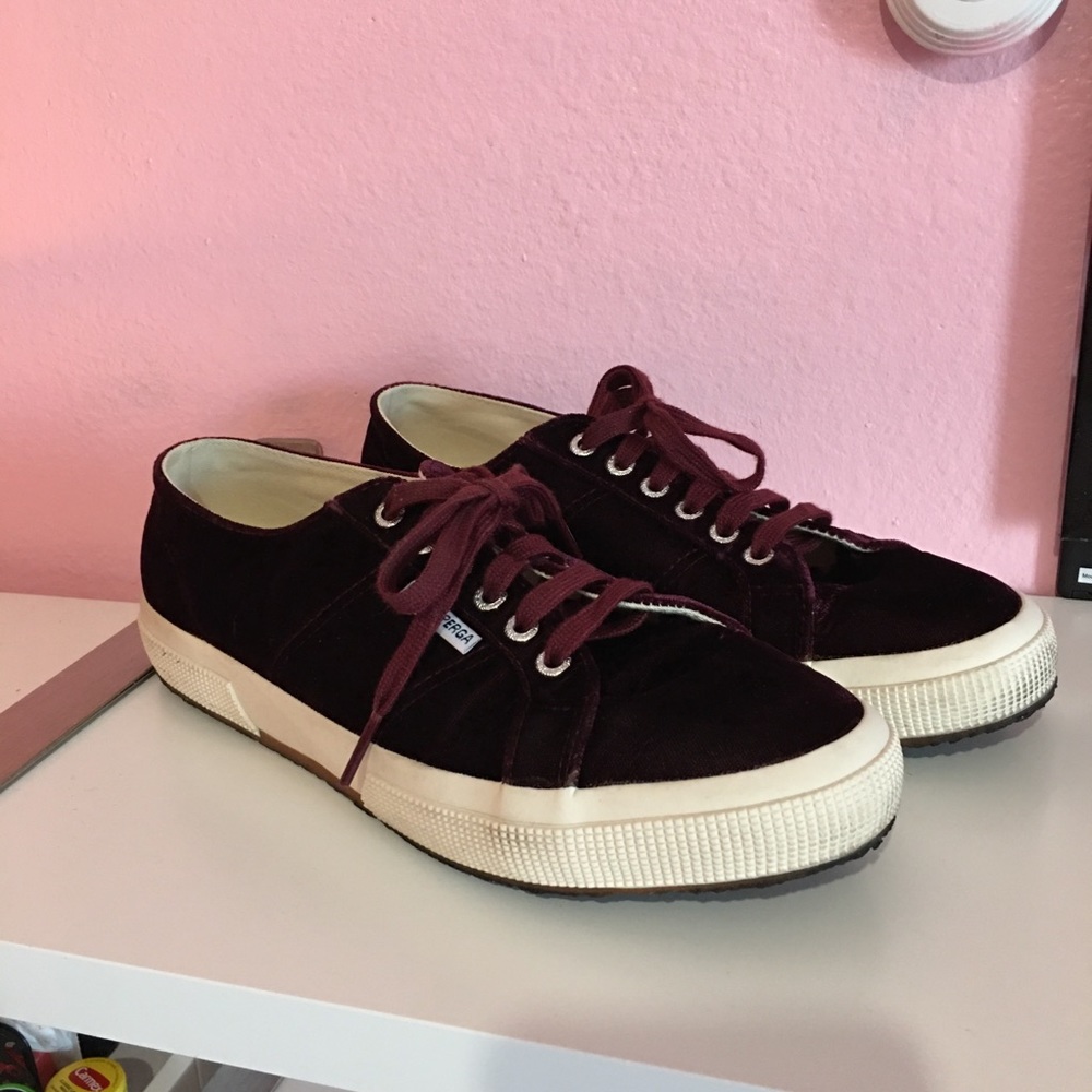 Velvet Superga Size 10 Women’s